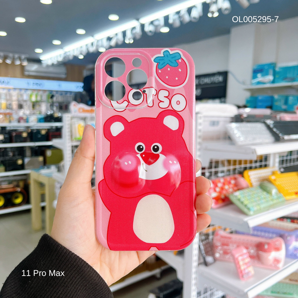 ** Ốp IP 11 Pro Max dẻo má phồng cute