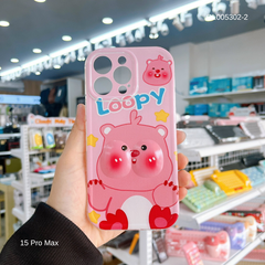 ** Ốp IP 15 Pro Max dẻo má phồng cute