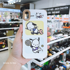 ** Ốp IP Xs Max dẻo vân da sần in hình Pochacco