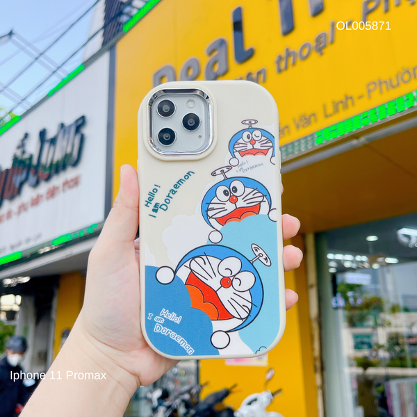 Ốp IP 11 Pro Max dẻo in Hello Doraemon