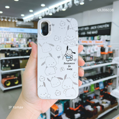 ** Ốp IP Xs Max lưng cứng Pochacco màu