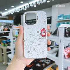 ** Ốp IP 15 Plus lưng cứng Lotso màu