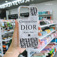 Ốp IP 15 Pro Max in logo thương hiệu Dior