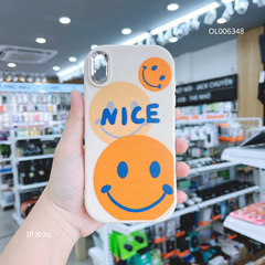 Ốp IP X dẻo in hình mặt cười Nice