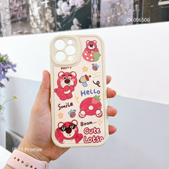 ** Ốp IP 11 Pro Max Vân da sần in Cute Lotso