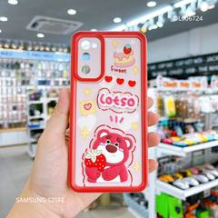 Ốp SS S20 Fe dẻo đính Lotso viền nổi