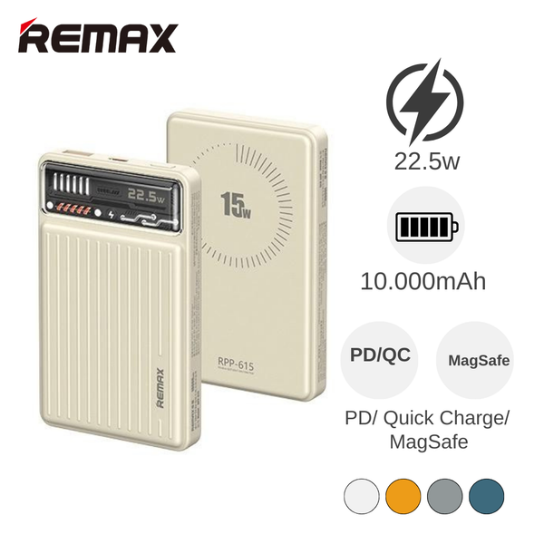 PDP không dây Remax RPP615 10.000mAh 22.5W