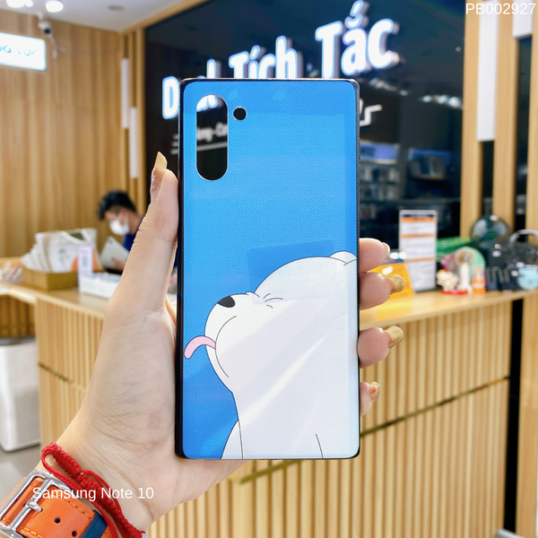 Ốp SS Note 10 We Bare Bears nhiều hình