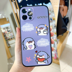 Ốp IP 12 Pro 6.1 dẻo in 3D baby shark ăn dưa hấu