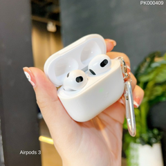 ** Case Airpods 3 silicon kèm móc khoá