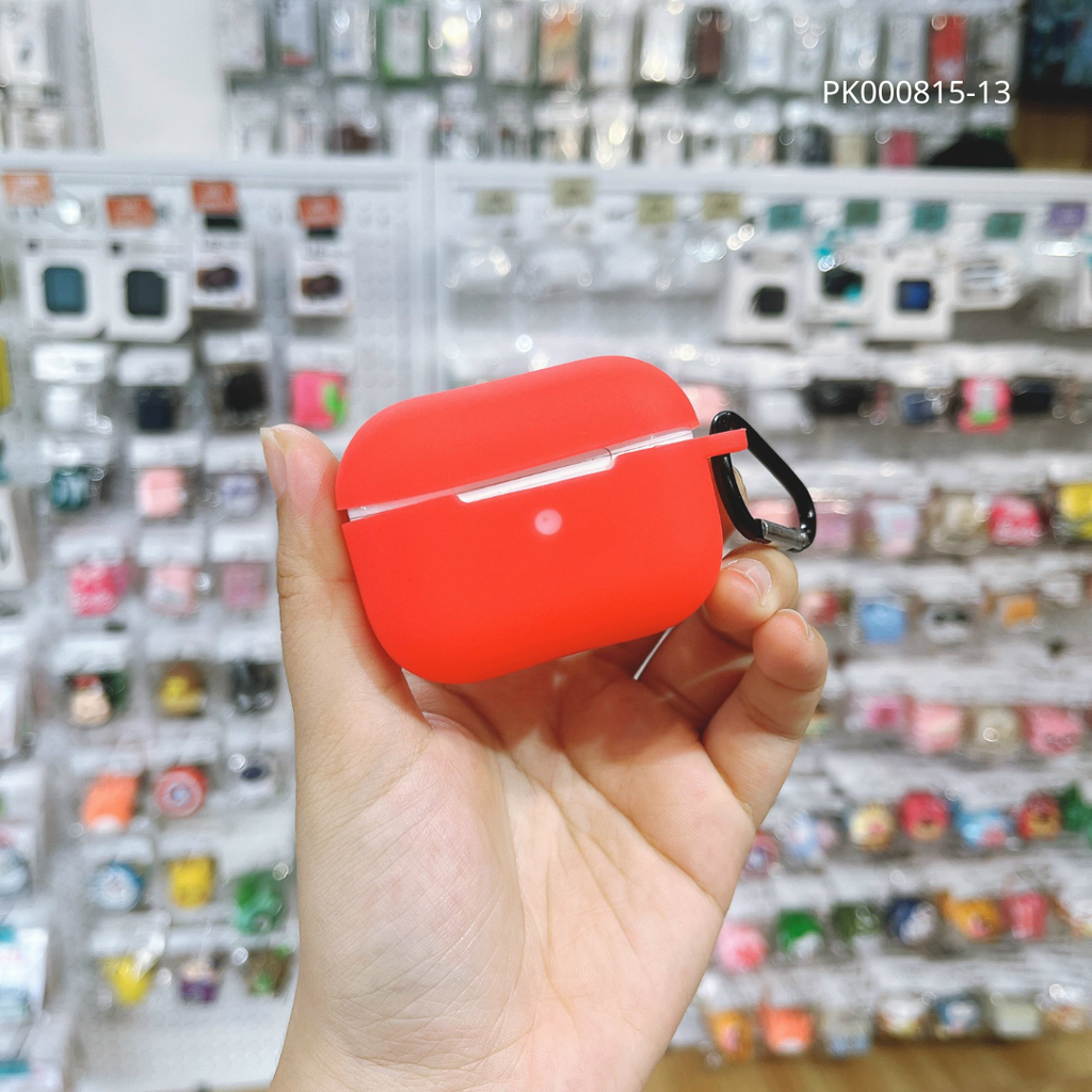 ** Case Airpods Pro silicon kèm móc khóa