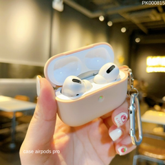 ** Case Airpods Pro silicon kèm móc khóa