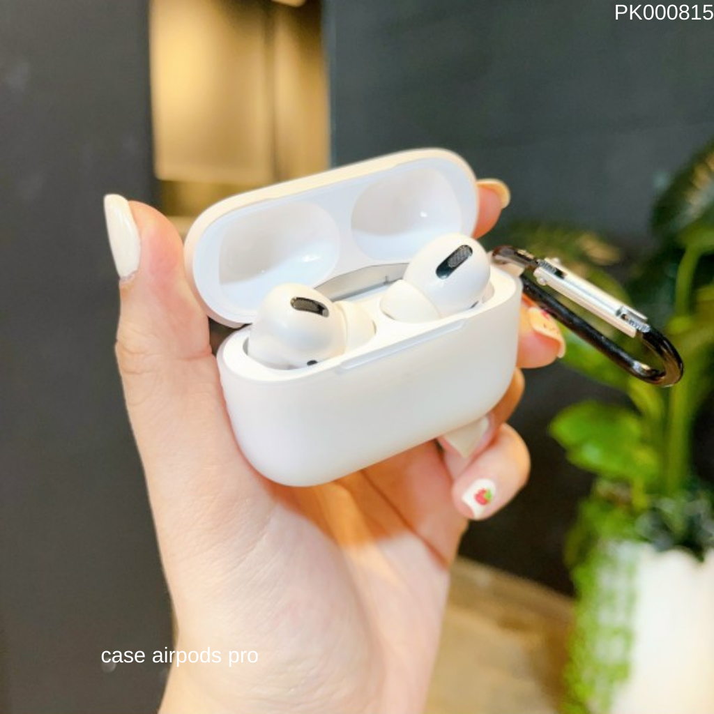 ** Case Airpods Pro silicon kèm móc khóa