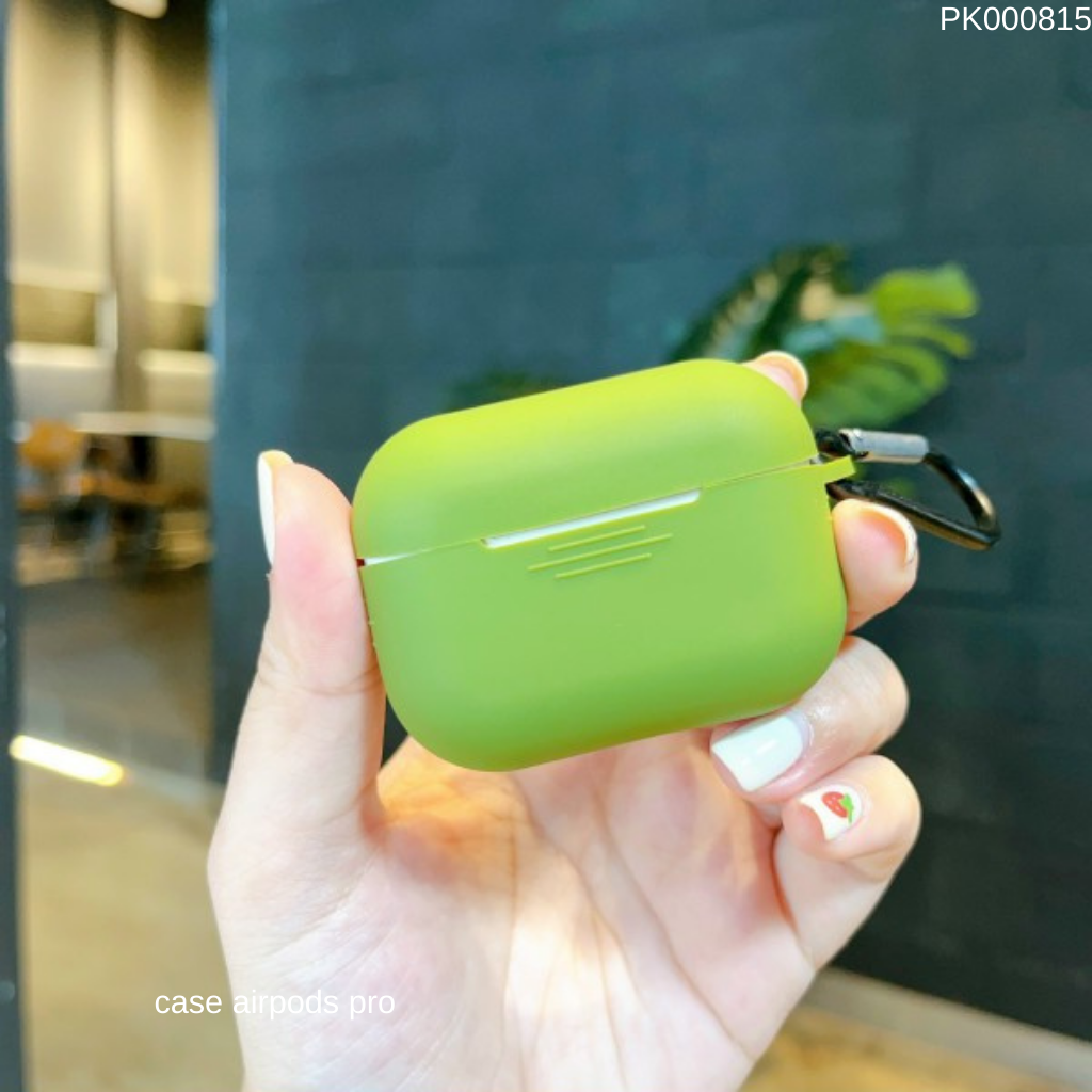 ** Case Airpods Pro silicon kèm móc khóa