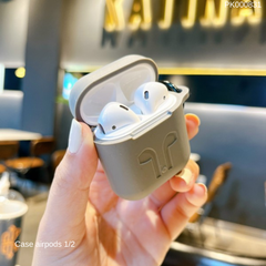 ** Case Airpods 1/2 silicon kèm móc khóa