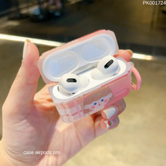 ** Case Airpods Pro dẻo cô gái cutie viền sóng