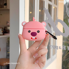 ** Case Airpods 3 dẻo mặt Hải ly