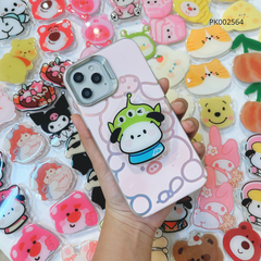 ** Popsocket Hình To Pochacco nón robot xanh