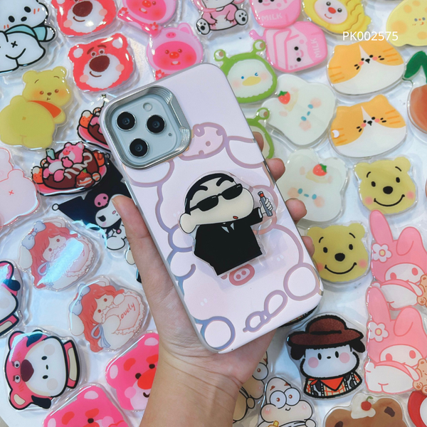 ** Popsocket Hình To Shin mặc vest