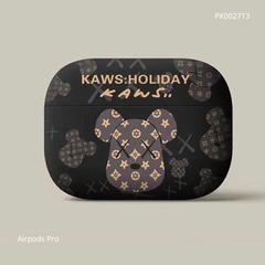 Case Airpods Pro KAWS Holiday đen