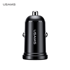 Sạc xe hơi Usams CC114 mini 2 cổng USB