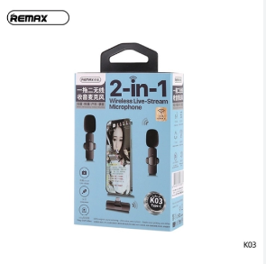 Bộ 2 Micro thu âm Remax K03 cổng lightning