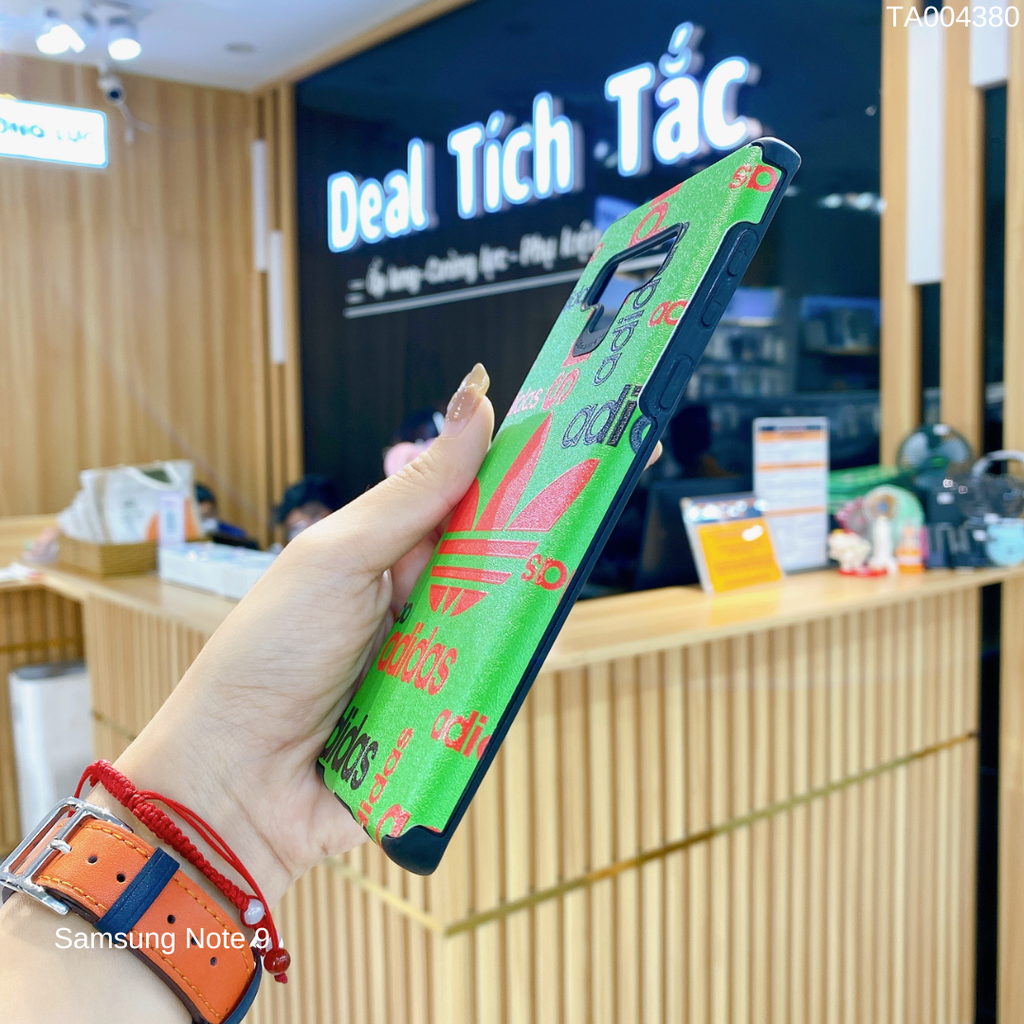 Ốp SS Note 9 adidas vân da sần chuyển âm