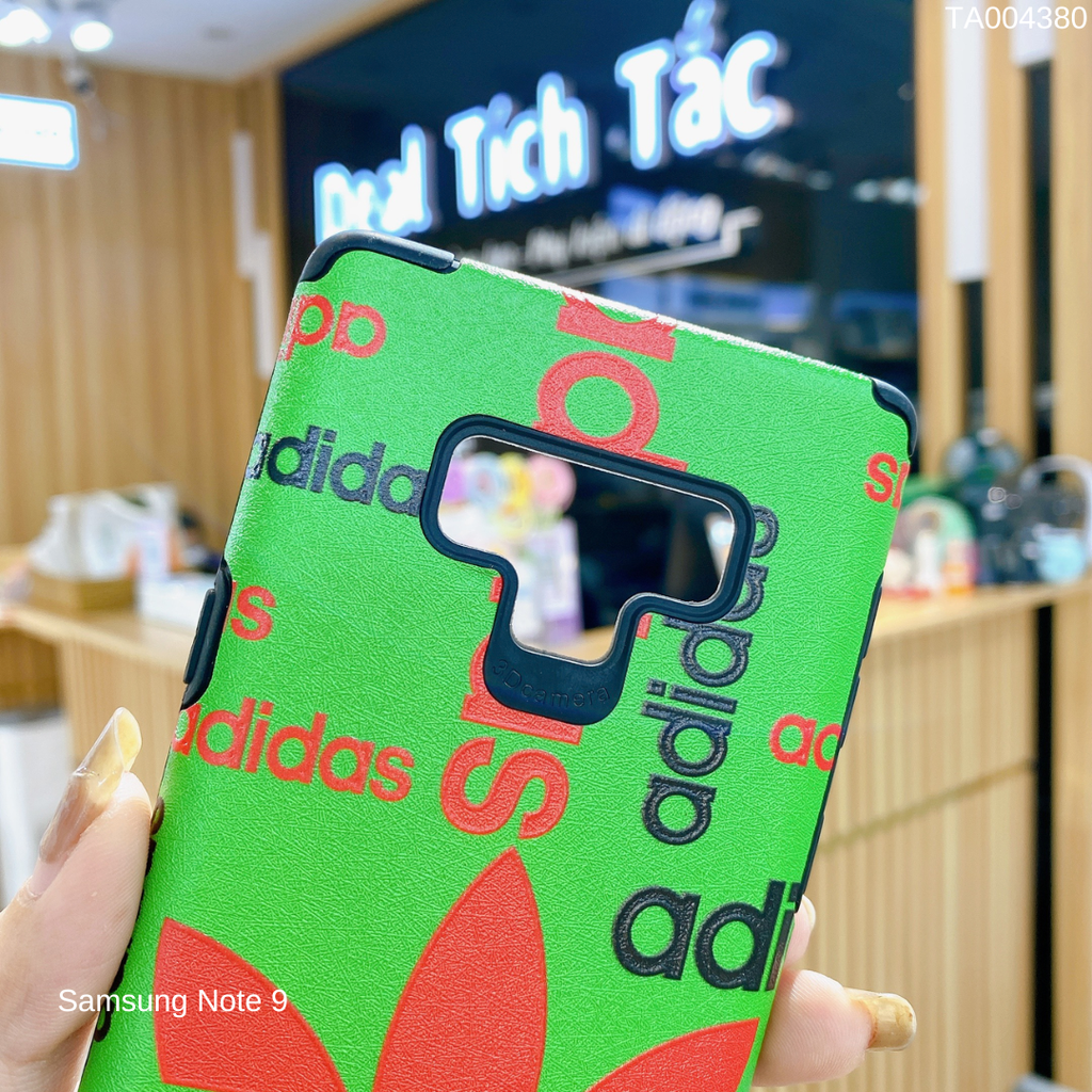 Ốp SS Note 9 adidas vân da sần chuyển âm