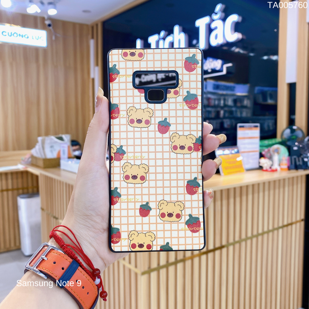 Ốp SS Note 9 dẻo sần in nhiều hình