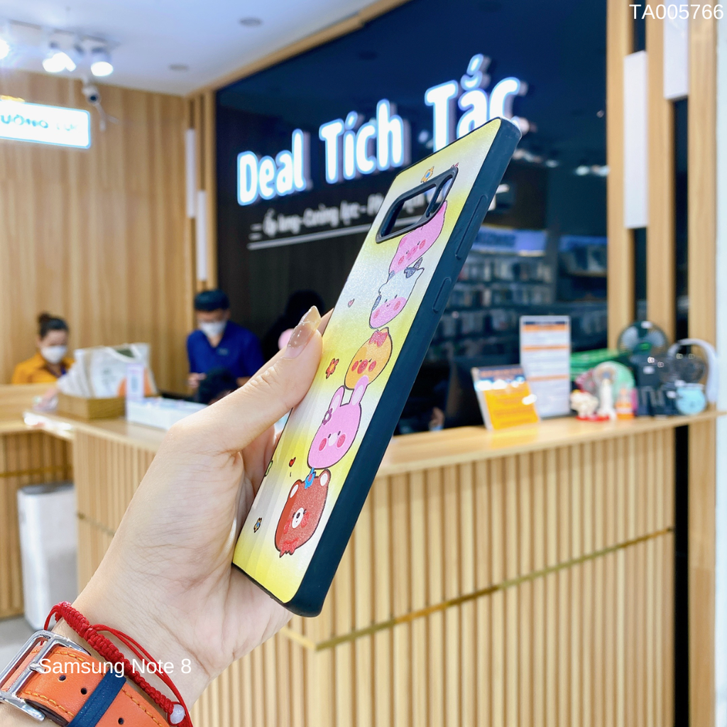 Ốp SS Note 8 dẻo sần in nhiều hình