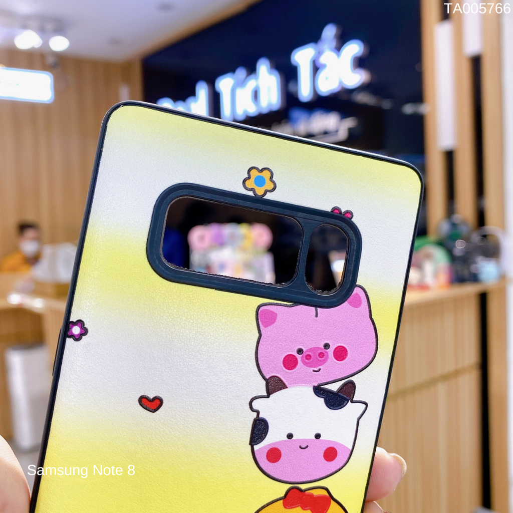 Ốp SS Note 8 dẻo sần in nhiều hình