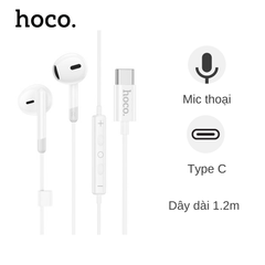 Tai nghe dây Hoco M109 cổng C