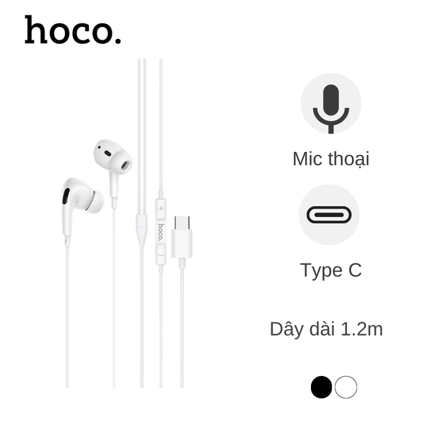 Tai nghe dây Hoco M1 Pro cổng type C