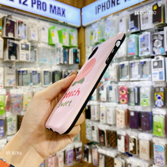 Ốp IP X PEACH một và nhiều đào vân gồ ghề