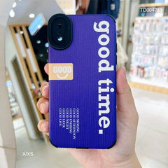 ** Ốp IP X Good Time vân vali bảo vệ camera