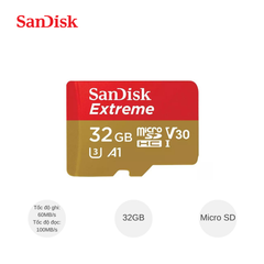 Thẻ nhớ Sandisk Extreme 4K 32G