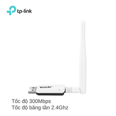 ** Thu wifi Tenda U1, ăng ten rời 300Mbps