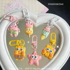 ** Móc khóa Mini Sao biển Patrick