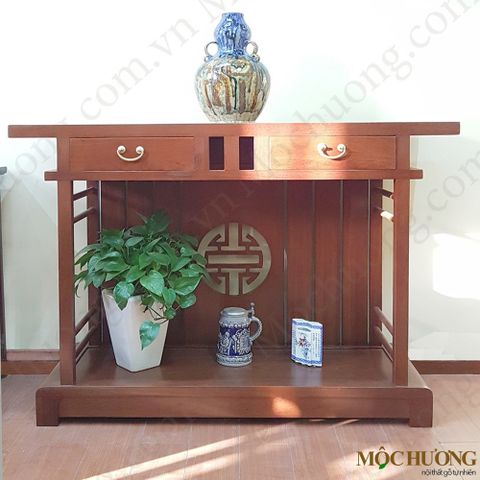  Bàn console chân hộp chữ Thọ 