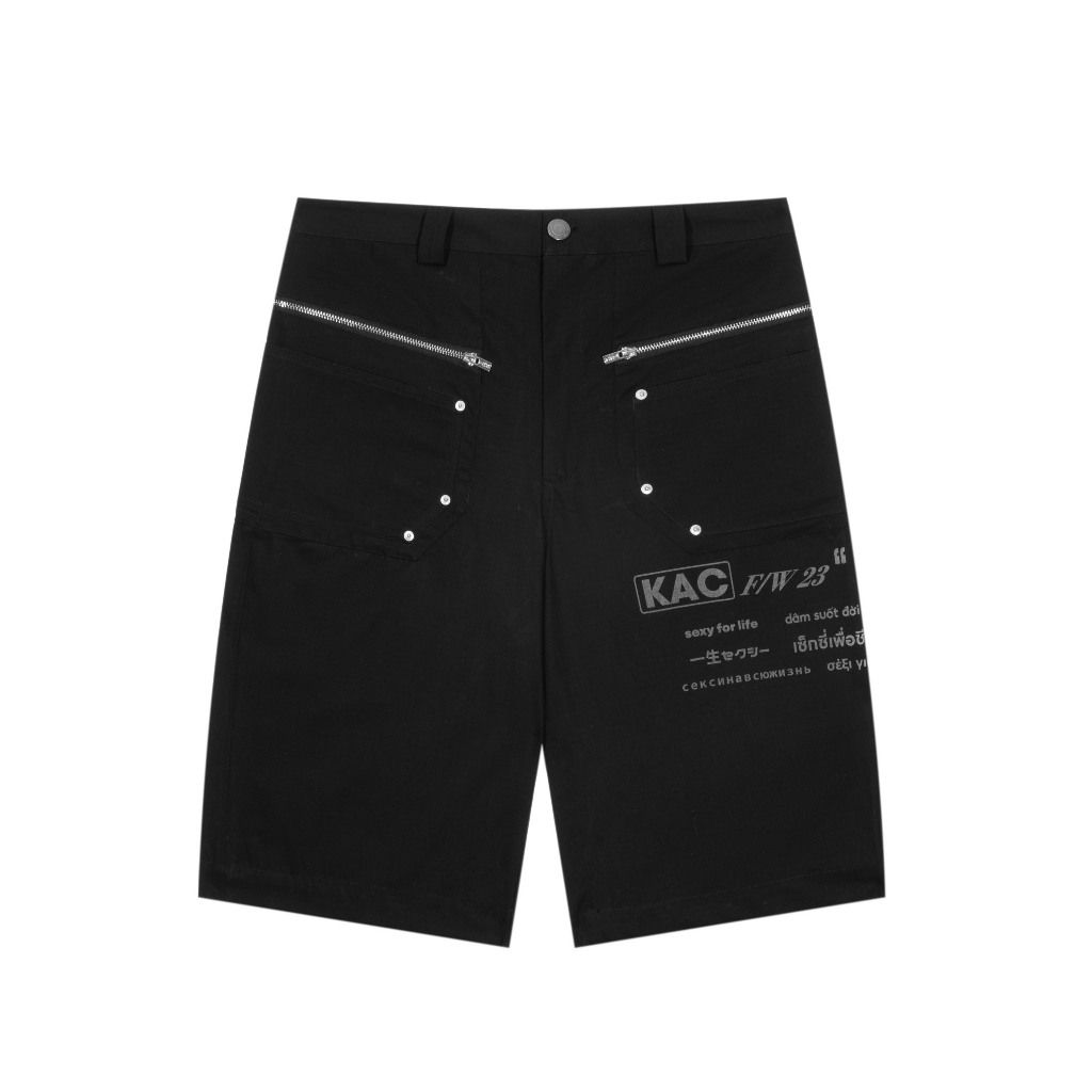  Quần Short Kaki Ống Rộng | 18PLUS BLACK JORTS 