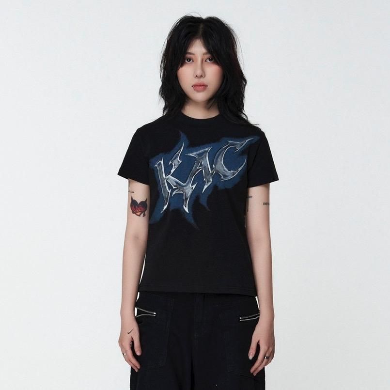  Áo Thun Nữ Form Babytee | KAC METAL LOGO TSHIRT 