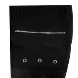 Quần dài kaki túi hộp màu đen  | KAC Cargo Pants 