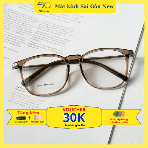 Gọng kính Nhựa dẻo Vuông bầu SGNew 6032