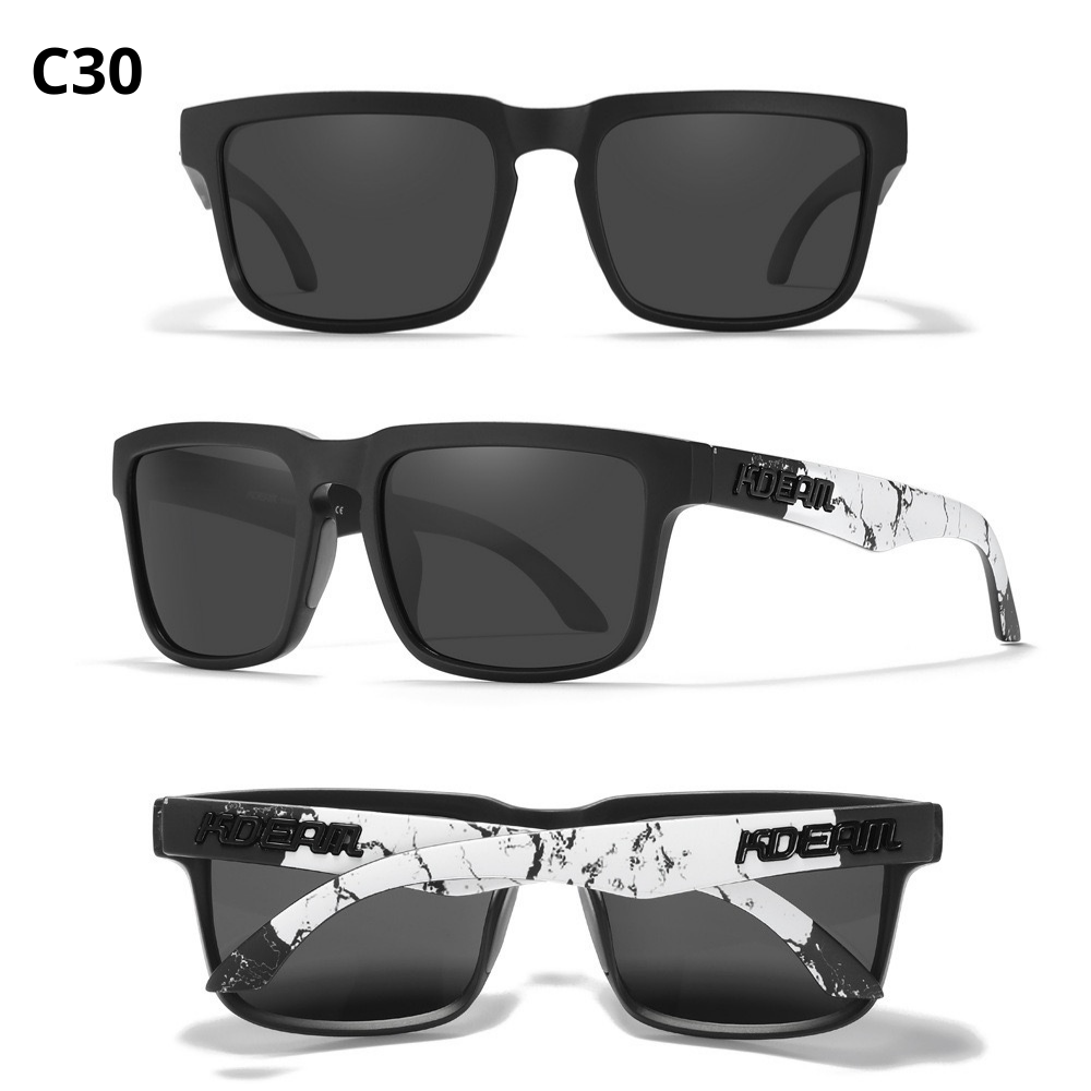 Gọng kính mát Nhựa polycarbonate Polarized UV400 Vuông Nam Nữ Unisex SGNew KD332