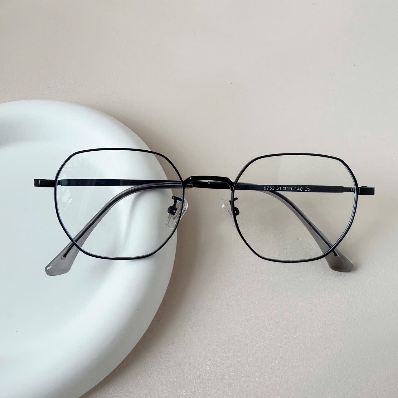 Gọng kính Kim loại Đa giác Nam nữ Unisex SGNew 8753