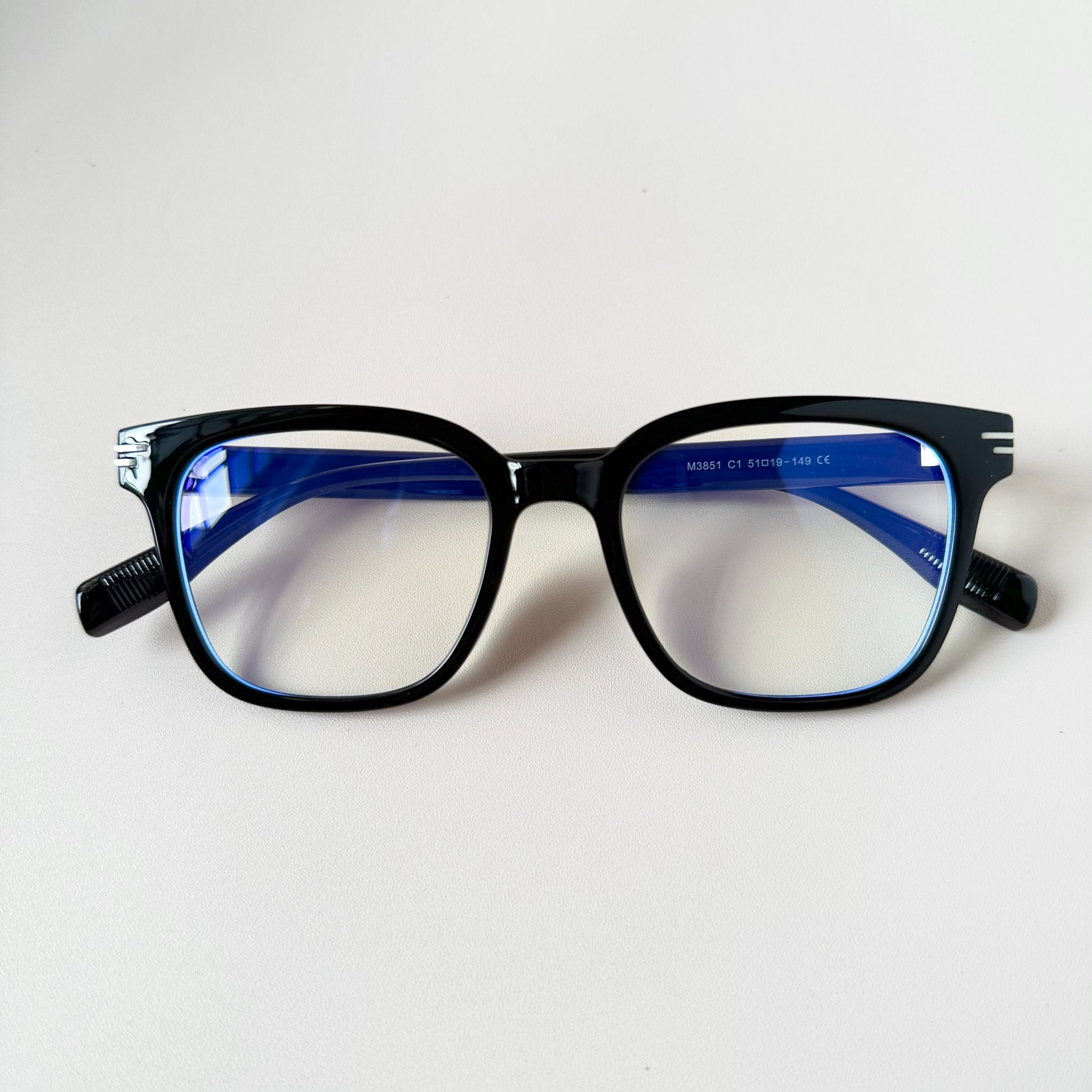 Gọng kính Nhựa dẻo Vuông Nam nữ Unisex SGNew 3851