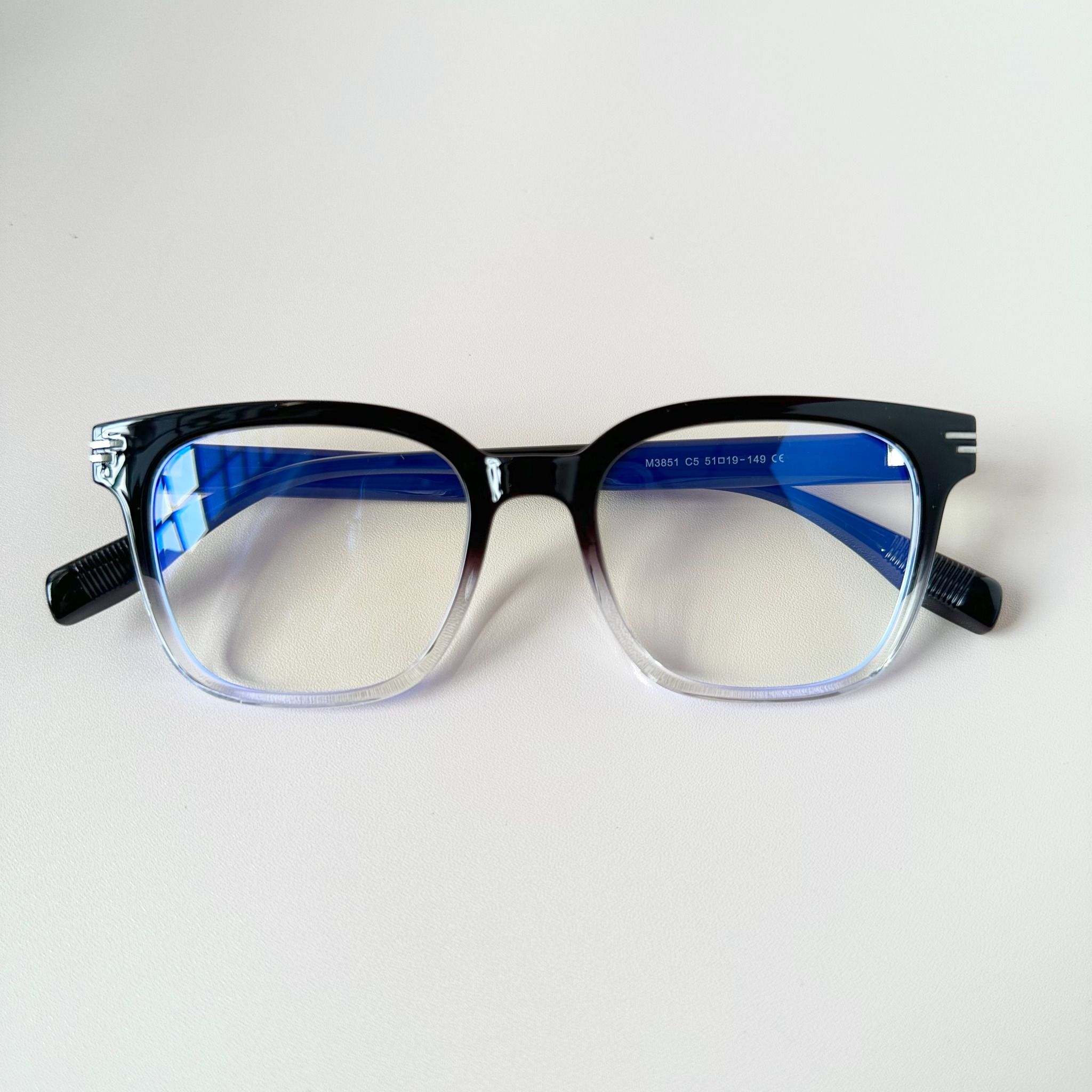 Gọng kính Nhựa dẻo Vuông Nam nữ Unisex SGNew 3851