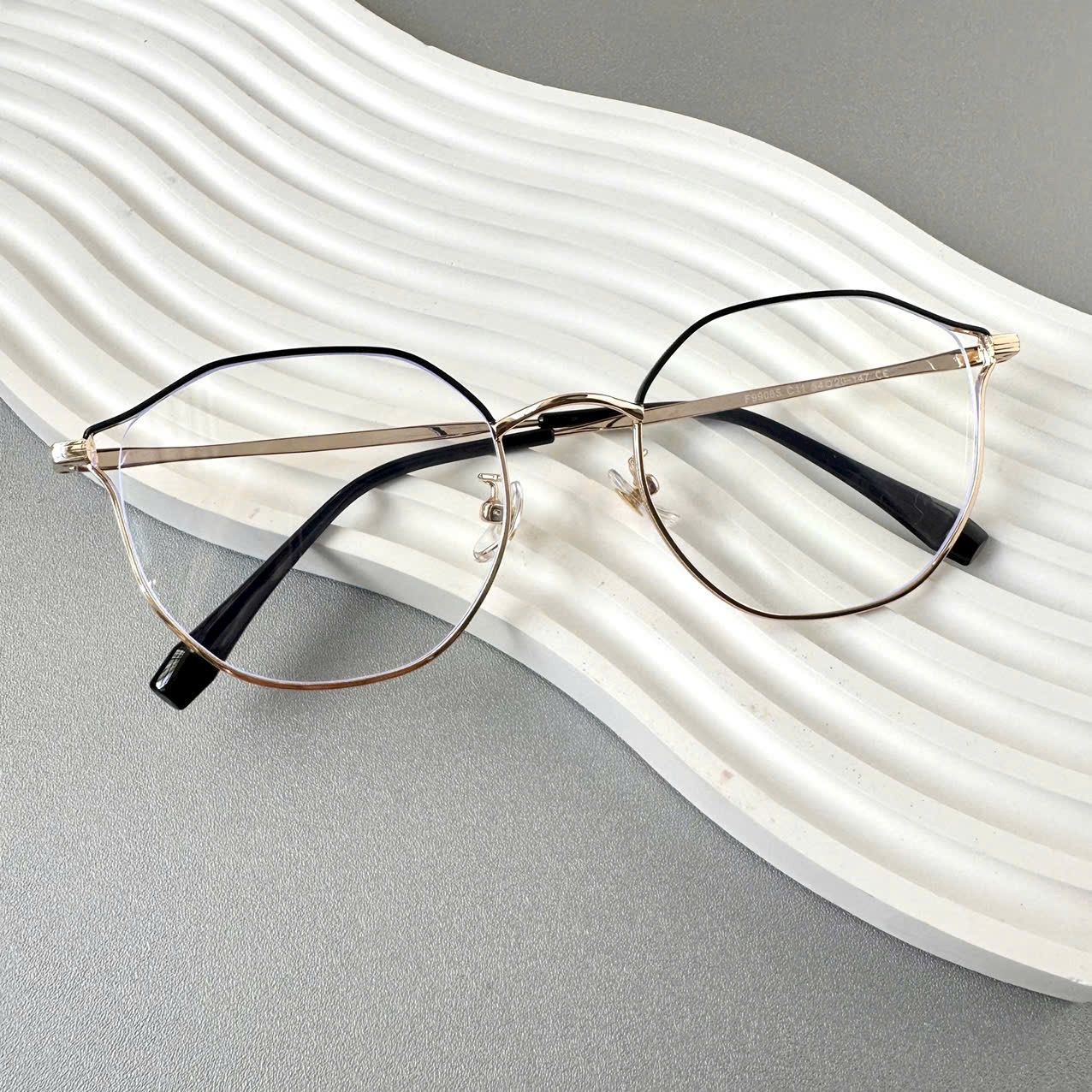 Gọng kính Kim loại Mắt mèo Nữ Unisex SGNew 99065