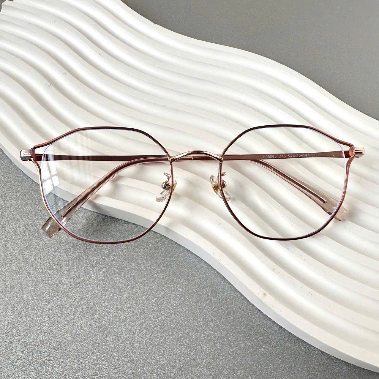 Gọng kính Kim loại Mắt mèo Nữ Unisex SGNew 99065