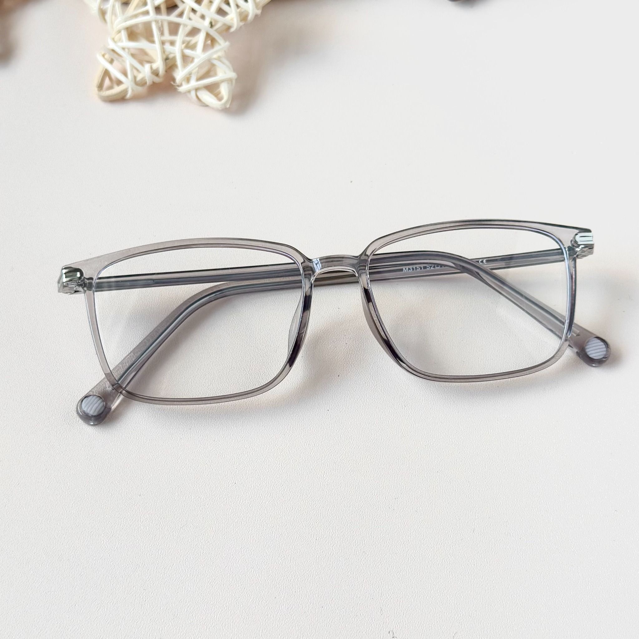 Gọng kính Nhựa dẻo dáng Vuông Nam nữ Unisex SGNew 3151
